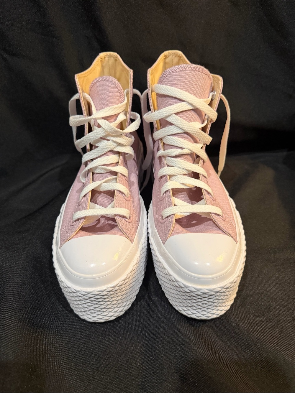 Converse Chuck Taylor All Star Lift 2X Platform High Himalayan Salt Pink, 7.5
